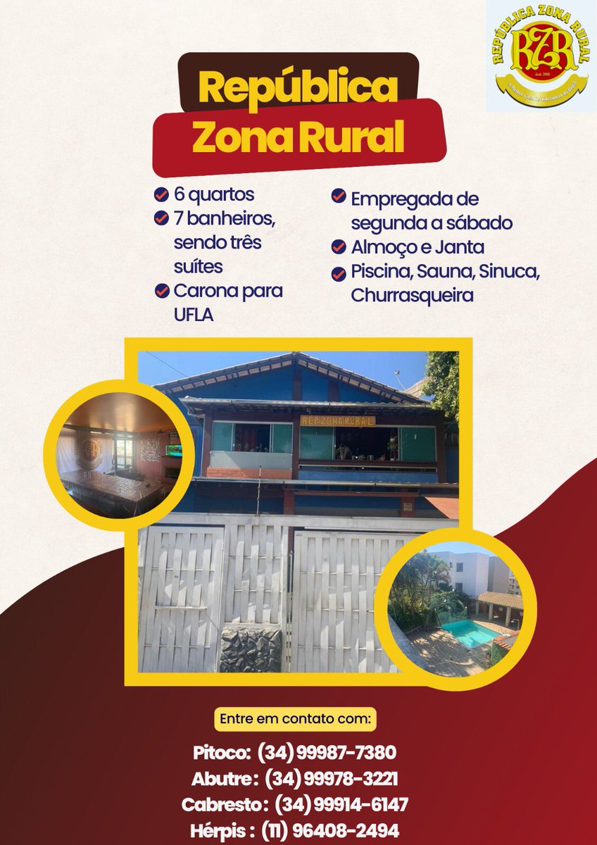 a_advalton's tweet photo. @Jaum_s0uza Boa cara, voce vai entrar na melhor fase da sua vida, venha conhecer a república zona rural!!! https://t.co/Nwb5W6C81M