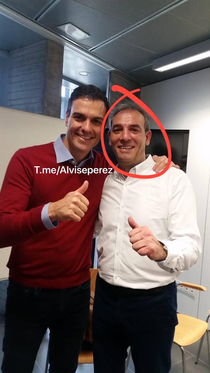 LanoUnai's tweet photo. Lista puteros:

1- Tito Berni

2- Taishet Fuentes, director general de Ganadería del Gobierno de Canarias

3- Miguel Dalmau Blanco, senador socialista por Zaragoza y ex alcalde de Utebo

4- Javier Alfonso Cendón, portavoz de Ciencia e Innovación en el Congreso

Actualizo diario. https://t.co/X9QCGvFUKw