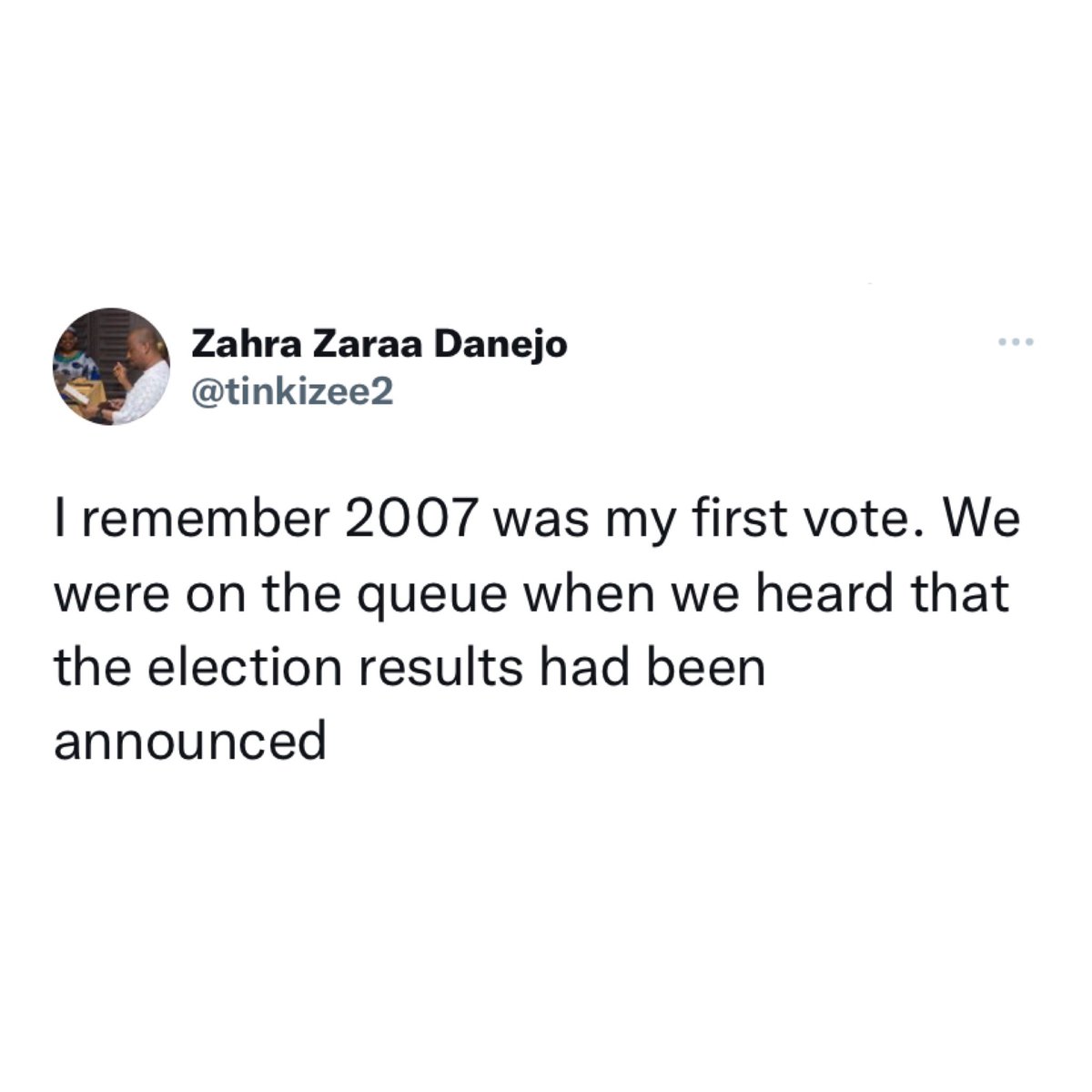 Man shares his strange experience with general election in 2007