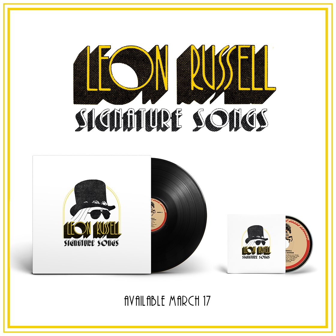SIGNATURE SONGS, Leon’s collection of intimate, solo piano and vocal recordings, is being reissued by <a href="/darkhorserecs/">darkhorserecords</a>. Available on CD &amp; pressed for the very first time on vinyl, with all new artwork, beginning Friday, March 17. Pre-order here: darkhorserecords.lnk.to/signature_songs