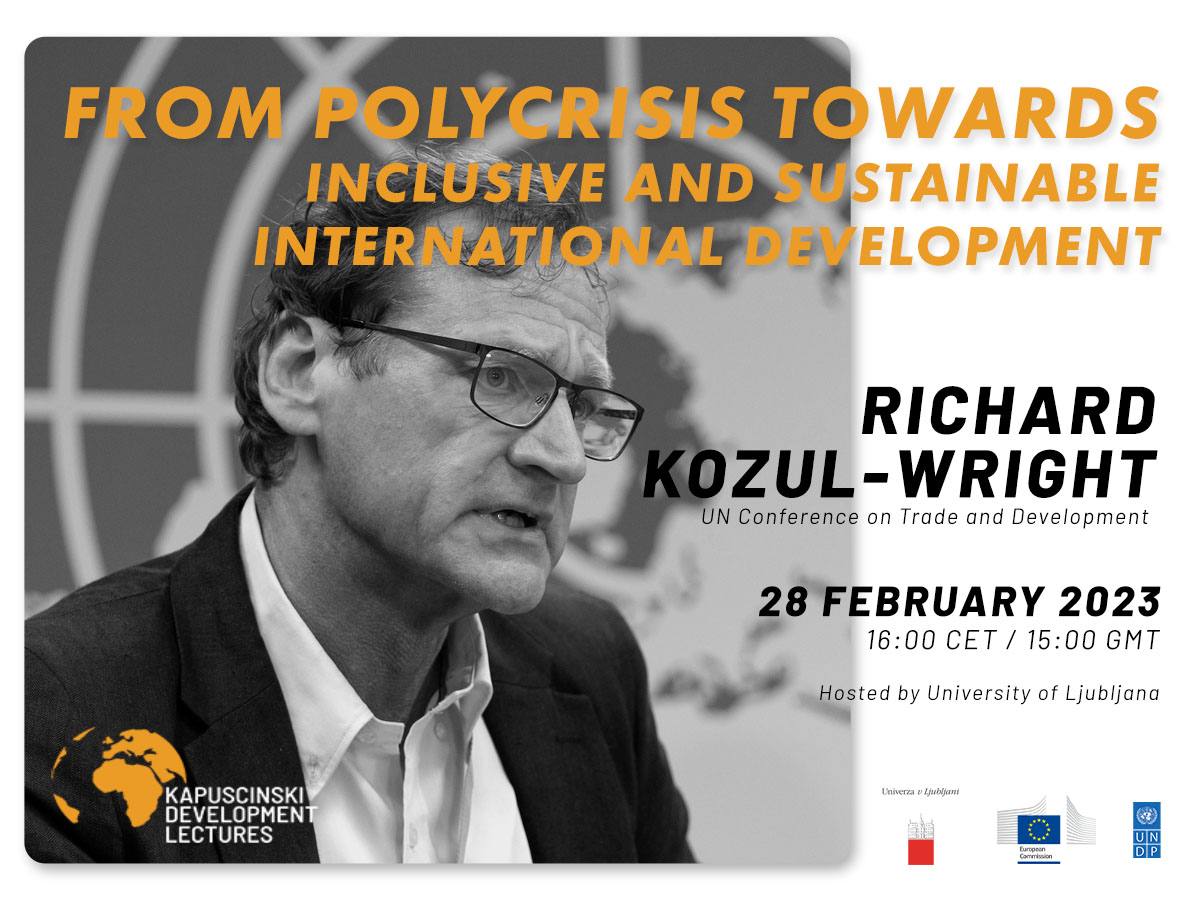 'We need to go beyond the tranquilizing drug of #gradualism', Richard Kozul quoting MLK in #kaptalks exploring paths towards 'inclusive sustainable development'. First action: #debt relief!