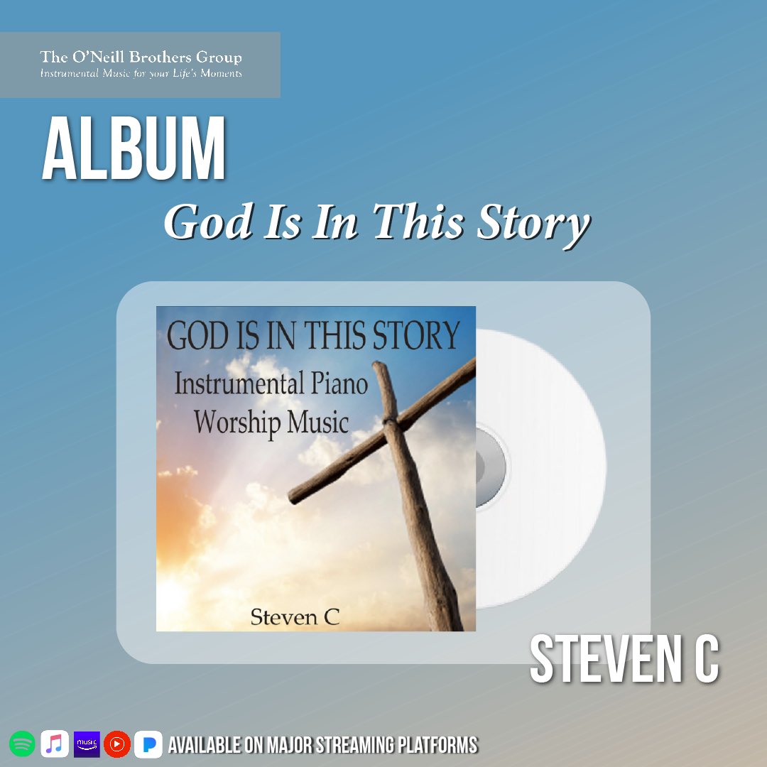 “On my worst day, I'm a child of God; On my best day, I’m a child of God” ✝️ I’m excited to release my new album of Popular Contemporary Christian! 

While composing, I felt a deep and strong connection to the lyrics which helped me with this project!

🎶 linktr.ee/stevencmusic