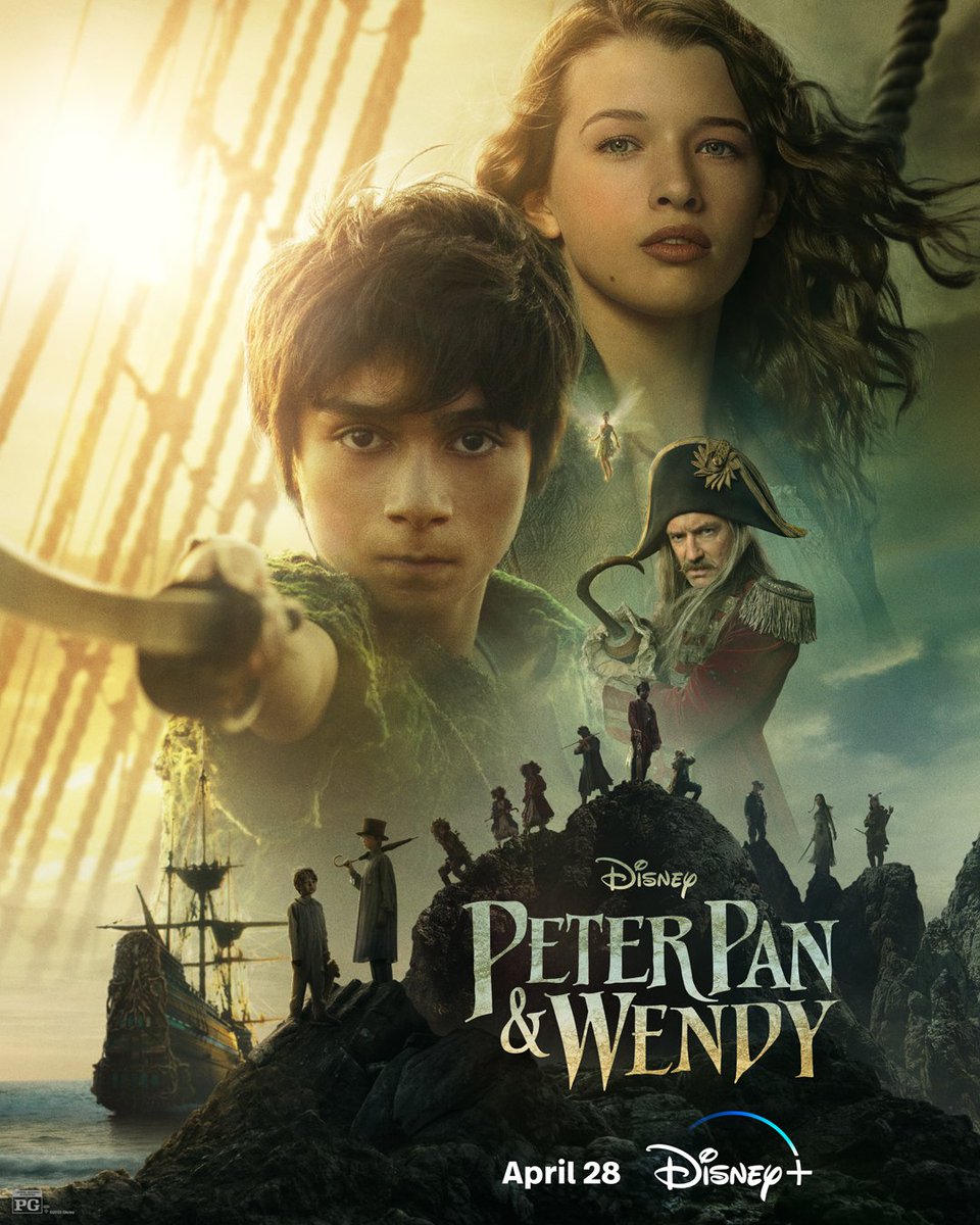 Ready for an adventure? ✨🧚🏾⚔️ In 2 months, stream #PeterPanAndWendy April 28 only on @DisneyPlus.