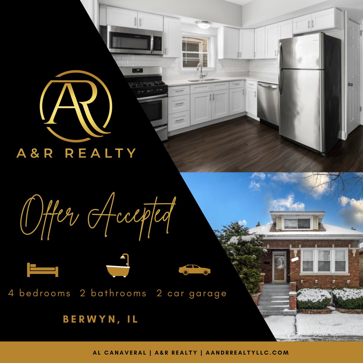 acanave's tweet image. Offer Accepted!

#realestate #Berwyn #whyberwyn #sold #buyer #firsttimebuyer #market #chicagoland