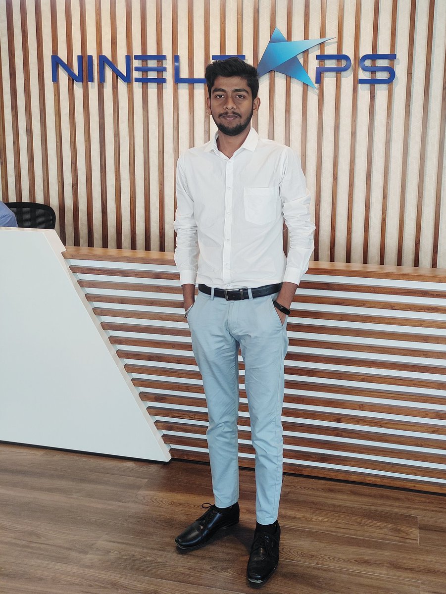 _brownboy_85's tweet photo. Thrilled to kickstart my engineering career as a Graduate Engineering Intern at @nineleaps.
Looking forward to learning from some of the brightest minds in the industry and contributing to cutting-edge projects that make a real impact.
#Internship #Nineleaps #CareerKickstart https://t.co/ImTa6cLblC
