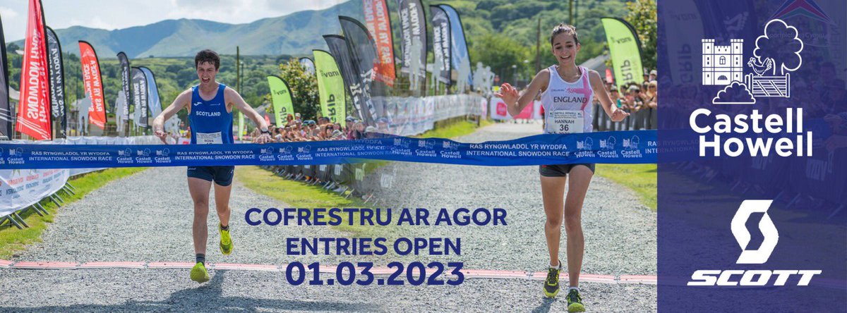*** HENO / TONIGHT *** COFRESTRU Ras yr Wyddfa ar Agor HENO 01.03.2023 ENTRIES open TONIGHT 00:01am - LINK on website and on social media onreg.com/6006

ONLY for past 300 runners. Once we've reached 300 it will close GOOD LUCK