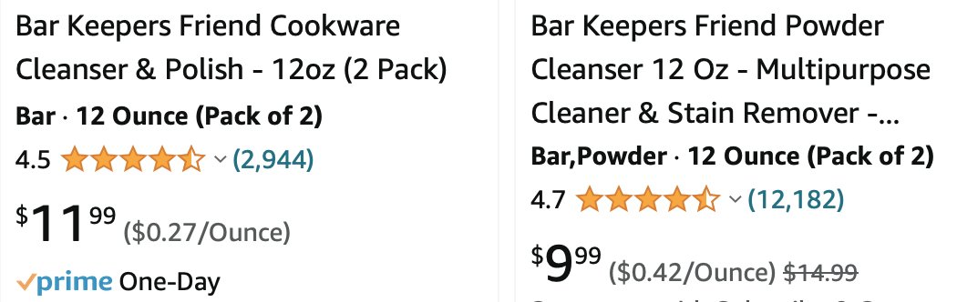 dmost's tweet photo. @amazon Your price-per-oz calculation is wrong. https://t.co/QhqyDImnoq