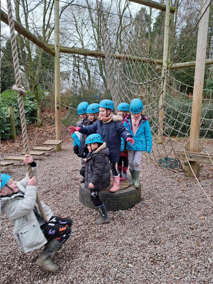 Low ropes and team games this afternoon.
<a href="/BarntonMissHL/">Miss Lagar</a> @BarntonMrsJ <a href="/BarntonMissR/">Miss Rutter</a>