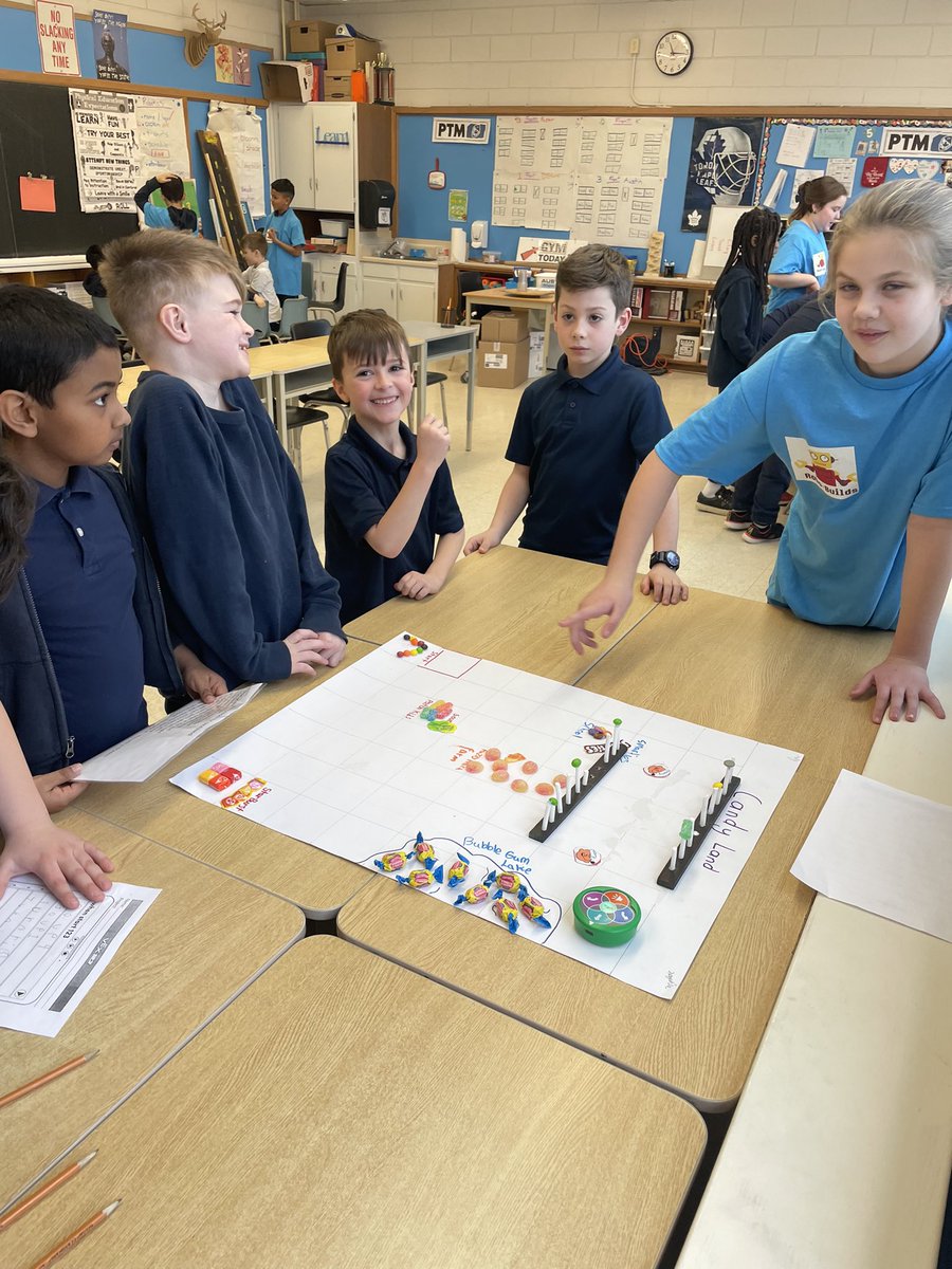 StDenisCES's tweet photo. The St.Denis junior robotics club are excited to teach the primary students how to code with our Vex robots! #STEM #Robotics 🤖 https://t.co/YZHGTiOzib