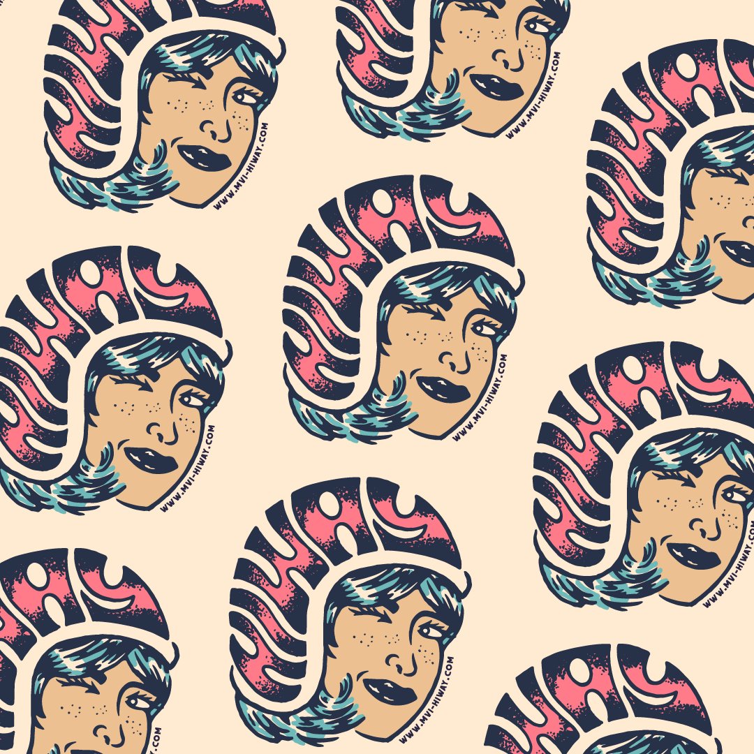 weirdfacebrand's tweet photo. I've developed quite a few things for Hi-way (@ 
mvi.hiway on IG) like branding, bandanas, t-shirts, packaging and this time stickers, I can't wait to see it all together 🤙🏼

#packaging #stickers #harleydavidson #motorcyclelife #illustration #branding #logodesign #brandkit https://t.co/bUtHMmSXmG