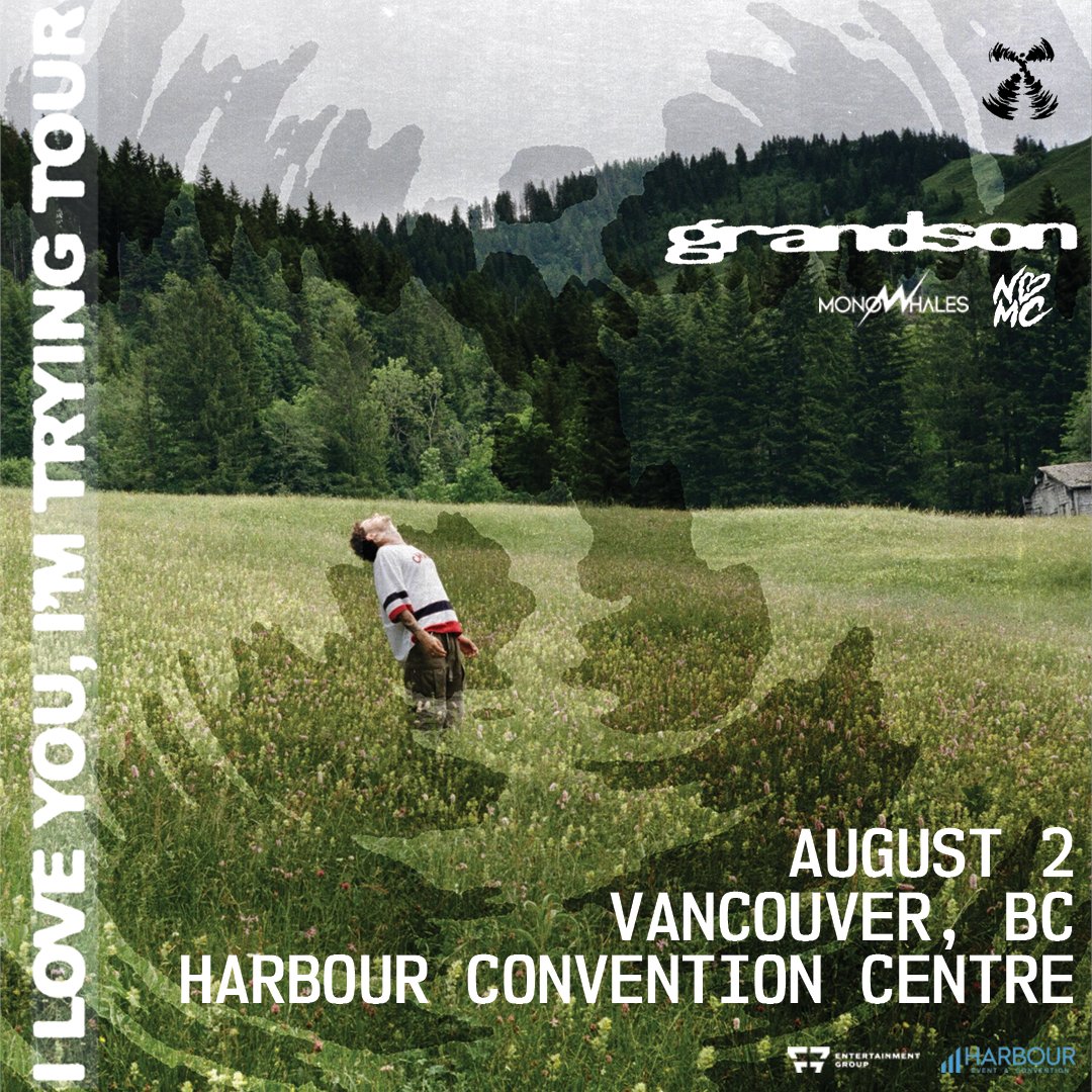 Concert Announcement! 📣🎶 <a href="/grandson/">grandson</a> is playing the Harbour Convention Centre Aug 2nd! Info at thepeak.fm/concerts

PEAK fans can head to our Instagram page for the chance to WIN tickets! Or access the Presale on Wednesday with password: F7