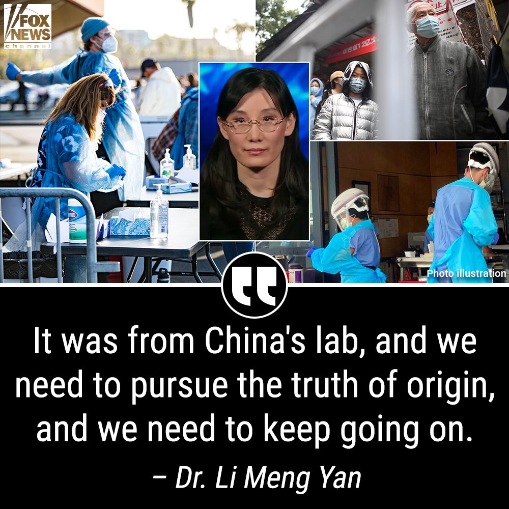 FoxNews's tweet image. &apos;NOT AN ACCIDENT&apos;: CCP government &apos;intentionally released&apos; COVID-19 &apos;all over the world,&apos; Chinese virologist says. fxn.ws/3meKS5w