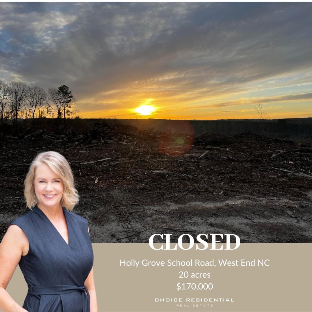 My wonderful client contacted me to show him a lot. They ended up buying 2 and are on their way to building their dream house! #asandersrealty #choiceresidentialrealestate #choiceresidential #sevenlakes #westendrealestate #PinehurstRealEstate #buyland #buylandnow #buyersagent