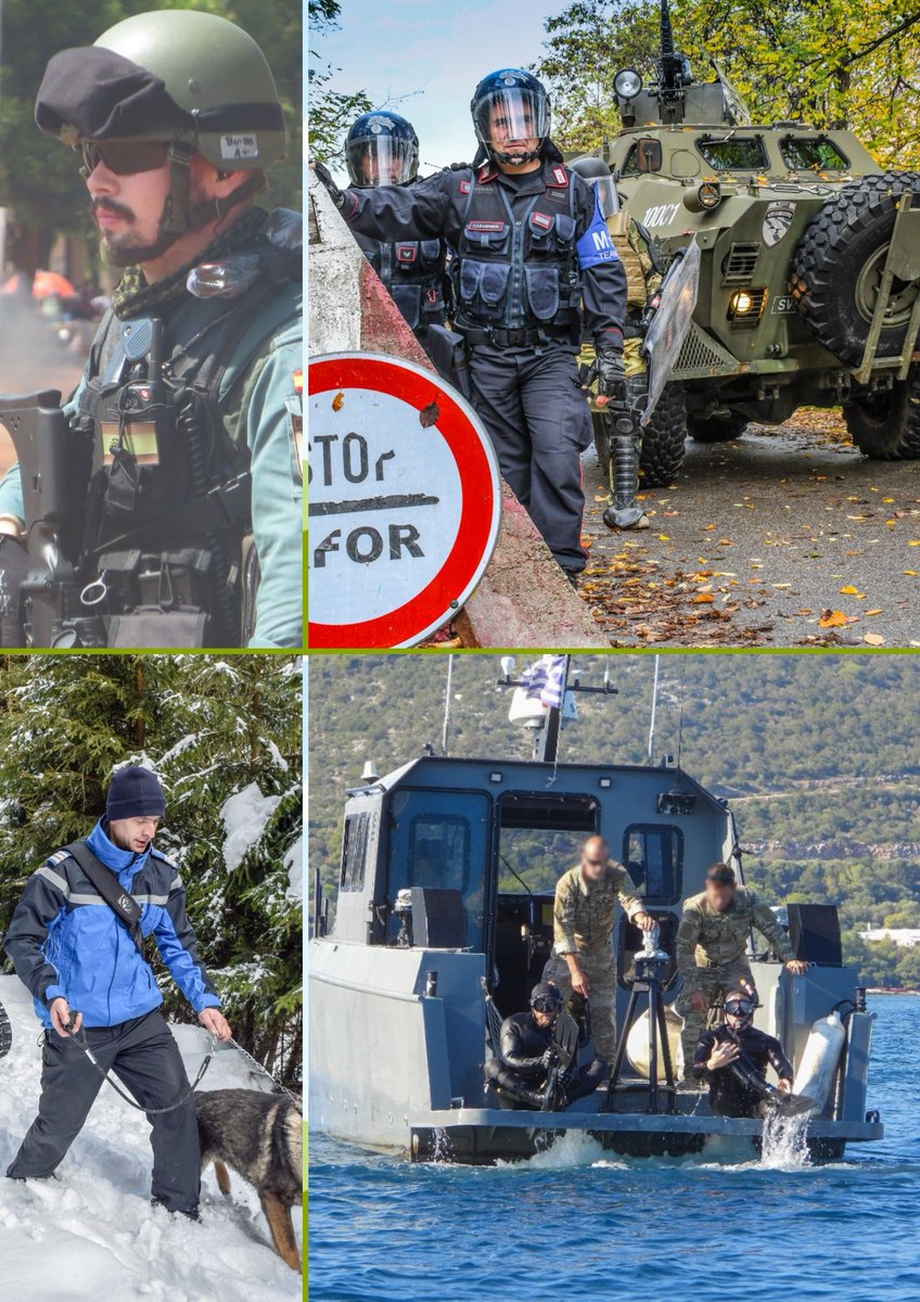 NSPCOE's tweet photo. By virtue of its #PolicingMeans & #PoliceLikeMindset, #NATO #StabilityPolicing is THE ideal contributor to #MultiDomainOps in Urban Environments,being an Alliance’s cutting-edge military capability 2 police civilians across art.5/non-art.5 Ops & in #CooperativeSecurity #WeAreNATO https://t.co/jqdRUrxGWs