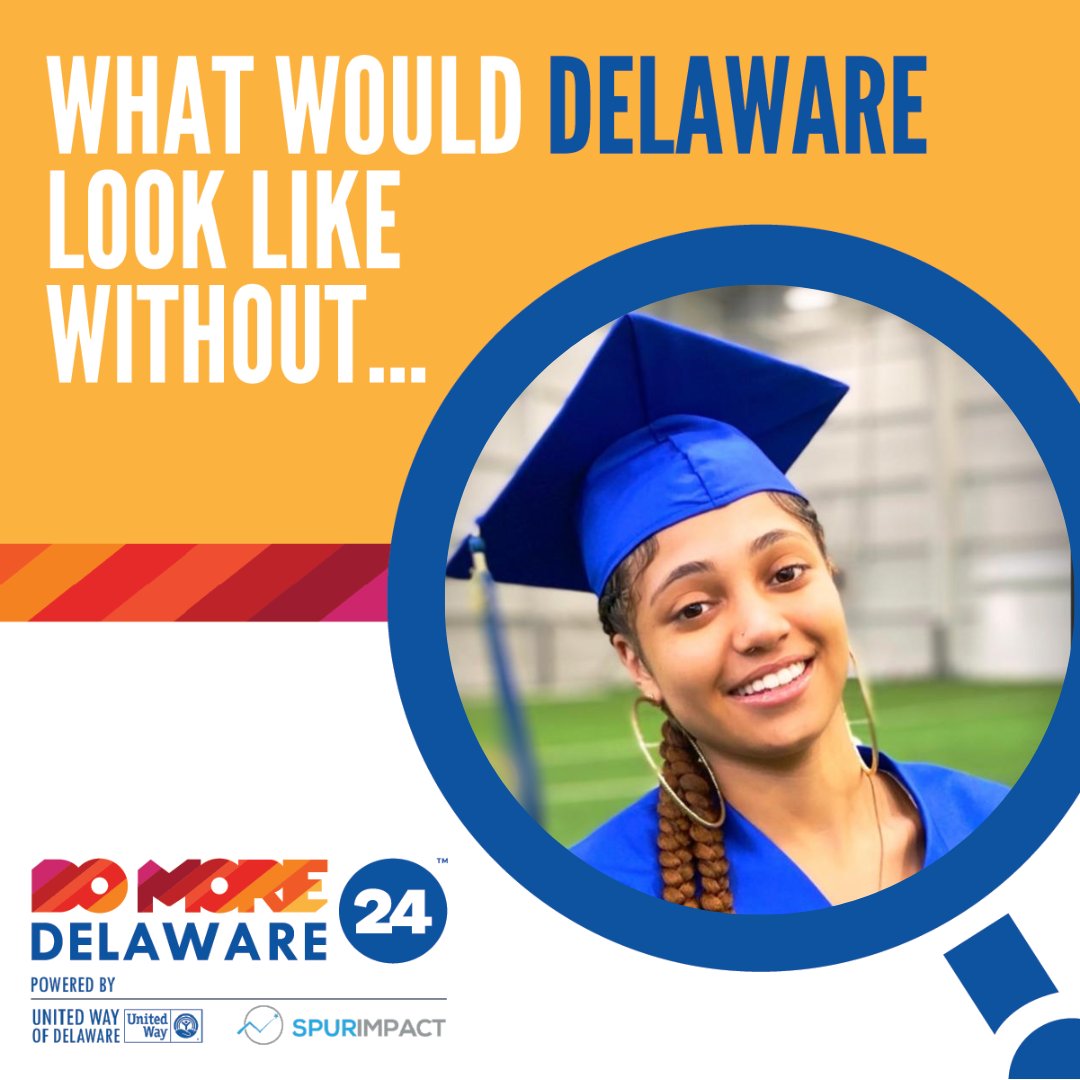 What would Delaware look like without equitable access to post-secondary education?

Visit tinyurl.com/mve4j28v to set a reminder to donate to MMHSP this Do More 24 and help make education more accessible for all! 🎓#DoMore24DE <a href="/spurimpact/">Spur Impact</a> <a href="/UnitedWayDE/">United Way Delaware</a>