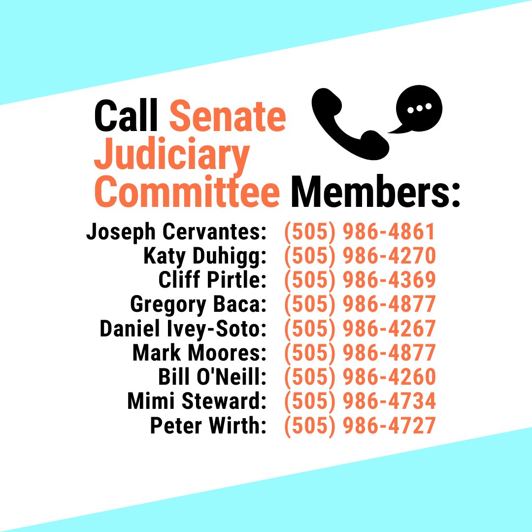 endsvNM's tweet photo. With the incredible support of the community we have made it so far this session with HB43! Help us make it all the way! Call &amp; email SJC members and tell them to schedule and vote yes on HB43! 
#nmpol #nmleg #YesMeansYes https://t.co/yf1k37Po2g