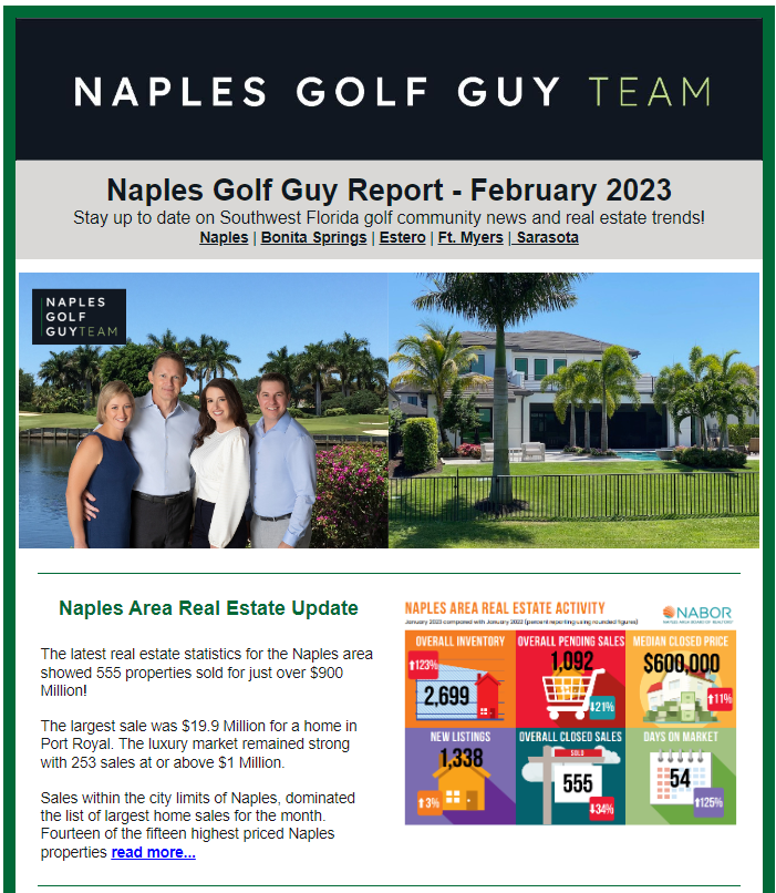 naples_matt's tweet photo. Just Released! Check out our monthly Market Report highlighting the latest real estate trends in Southwest Florida. View report... https://t.co/YpMo3VXHEZ
#swfl #naplesflorida #naplesfl #bonitasprings #estero #fortmyers #sarasota https://t.co/B5k8gaLdne