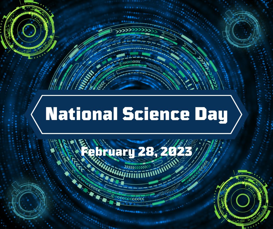 It's National Science Day! Celebrate by reading a science current event on a topic that interests you, go for a nature walk, find ways to reduce your carbon footprint, or just do something that brings you joy and generates more dopamine to make you feel better!!!