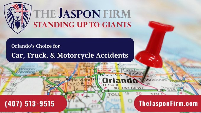 Orlando Car, Truck, &amp; Motorcycle Accident Lawyer
Jeremiah Jaspon at TheJasponFirm.com
Orlando's choice for auto accident legal help!
#OrlandoLawyer #BestLawyer #FloridaAttorney #CarAccident #OrlandoCarAccidentLawyer