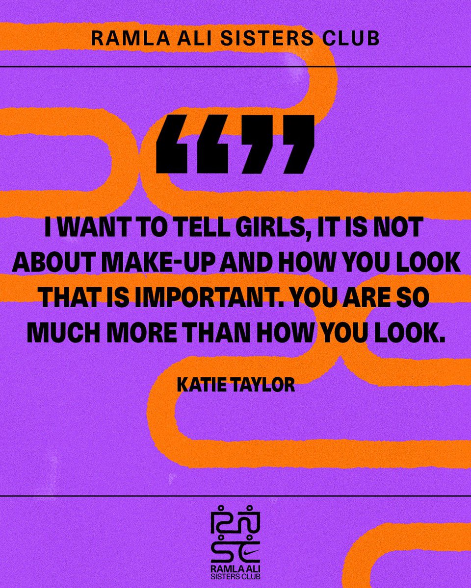 Ramla Ali's Sisters Club tweet media