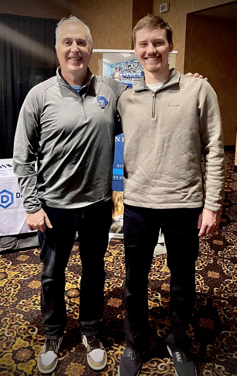 I’m at the Teacher Job Fair in Sioux Falls recruiting students for our <a href="/DakotaStateMSET/">Dakota State MSET</a> program. I hope <a href="/MrSchmidtSDSU/">Parker Schmidt</a> decides to do it! #dsumath