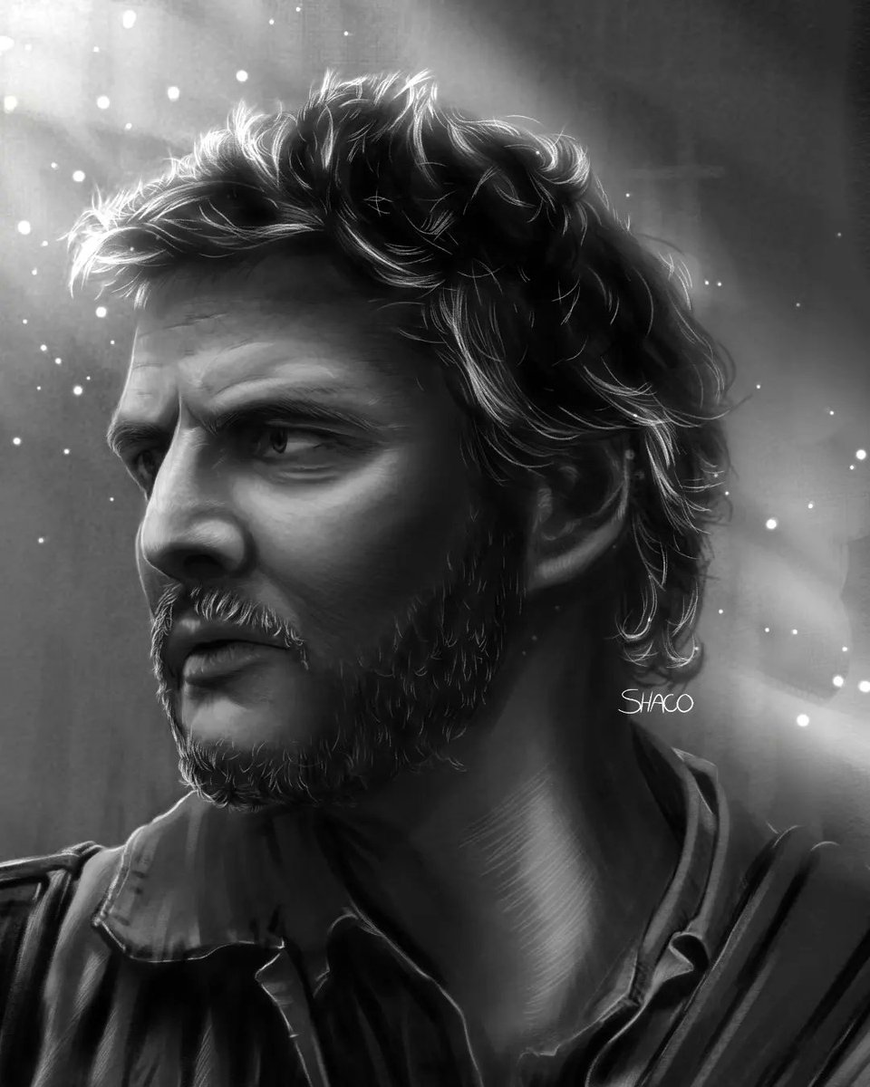 Some art I made of Joel from #TheLastOfUsHBO  pedro🤌💫