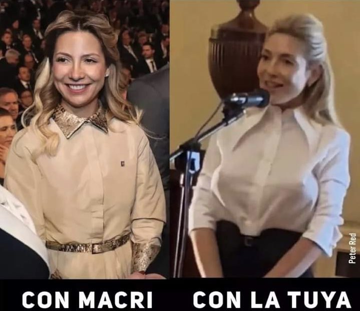 Hasta Fabiola sufre la inflación.