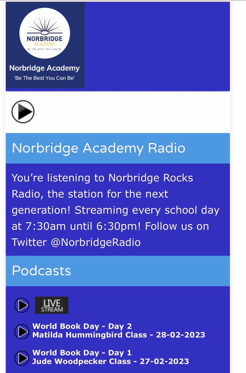 NorbridgeRocksRadio tweet media