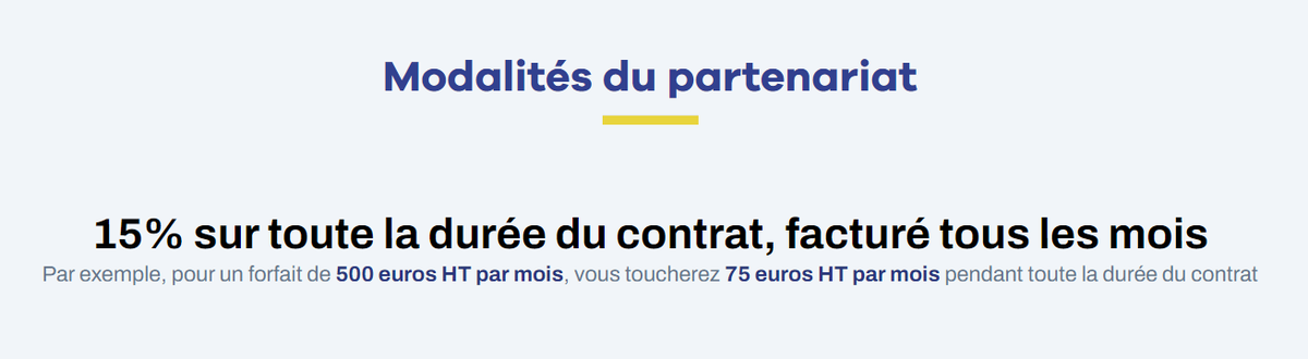 Smadaleno's tweet photo. Comme déjà réalisé avec des confrères SEO : 
Nous lançons officiellement un programme d'affiliation pour de la prestation #SEO sans engagement de durée avec https://t.co/e69MfirP9i.

15% de com récurrent sur la durée du contrat.

Toutes les infos ici :  https://t.co/dJde4bNxXH https://t.co/lF3z0gHauc