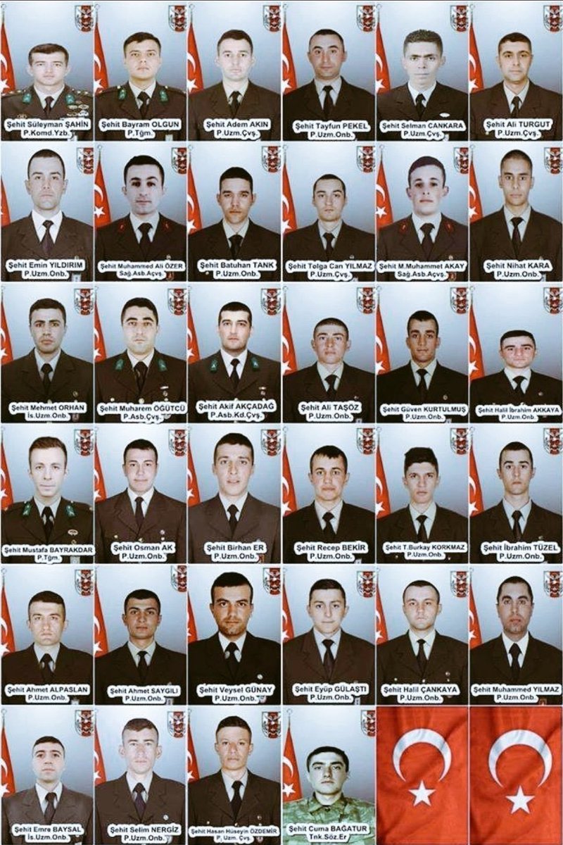 Unutulmadınız yiğitler
Unutulmayacaksınız 
Dün, yaşadığımız kahredici olayın 3. yıl dönümüydü
Yaşadığınız felaketin hiç bir sorumlusu yokmuş gibi sizleri toprağa verdik
Mekanınız cennet olsun