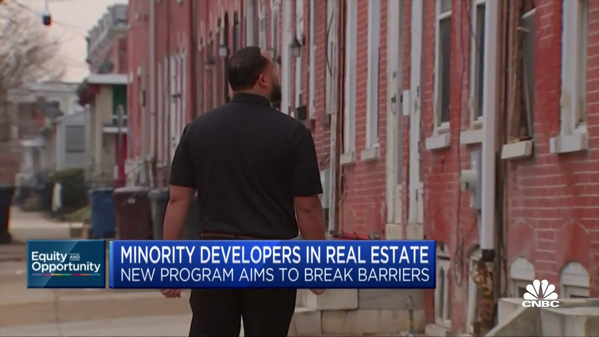 A new program in Philadelphia is helping minority developers build both
