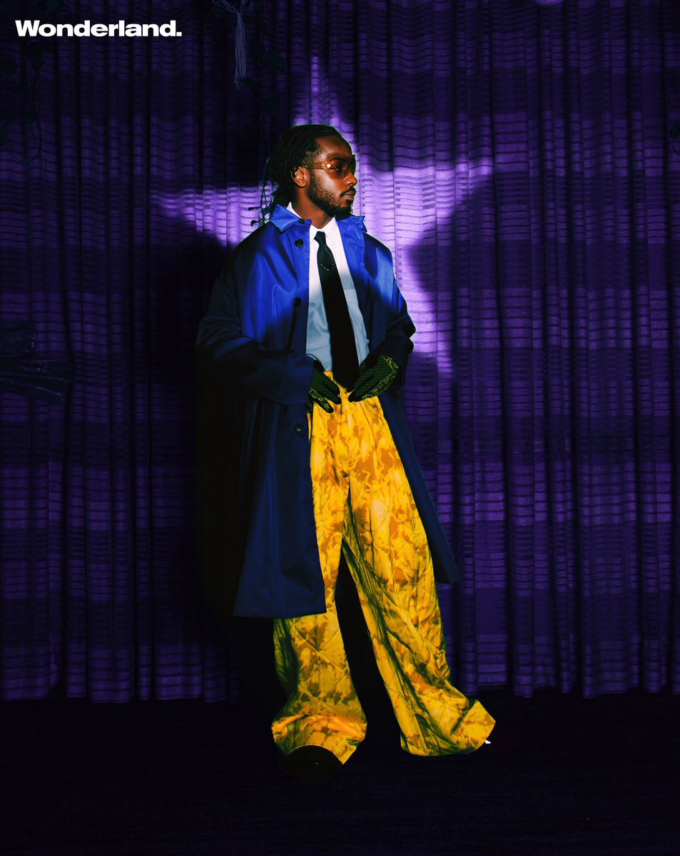 XAVIERLUGGAGE's tweet photo. Channel Tres for Wonderland Magazine shot by me 📸 https://t.co/1setaGGOjm