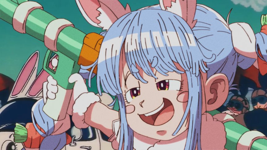 #ぺこらーと Monster Carrot Pekora. Dragon Ball screencap