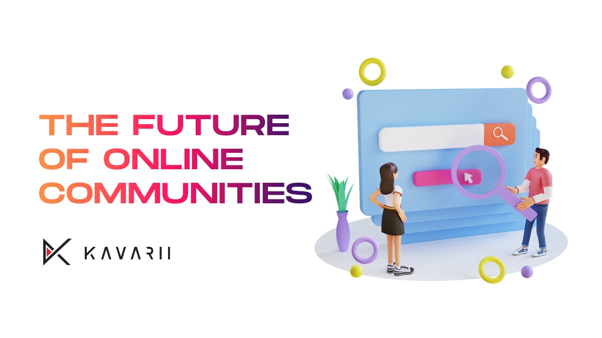 How many different social apps do you use every day?

Online communities have changed over the past three decades and this is where we think it's going 👇