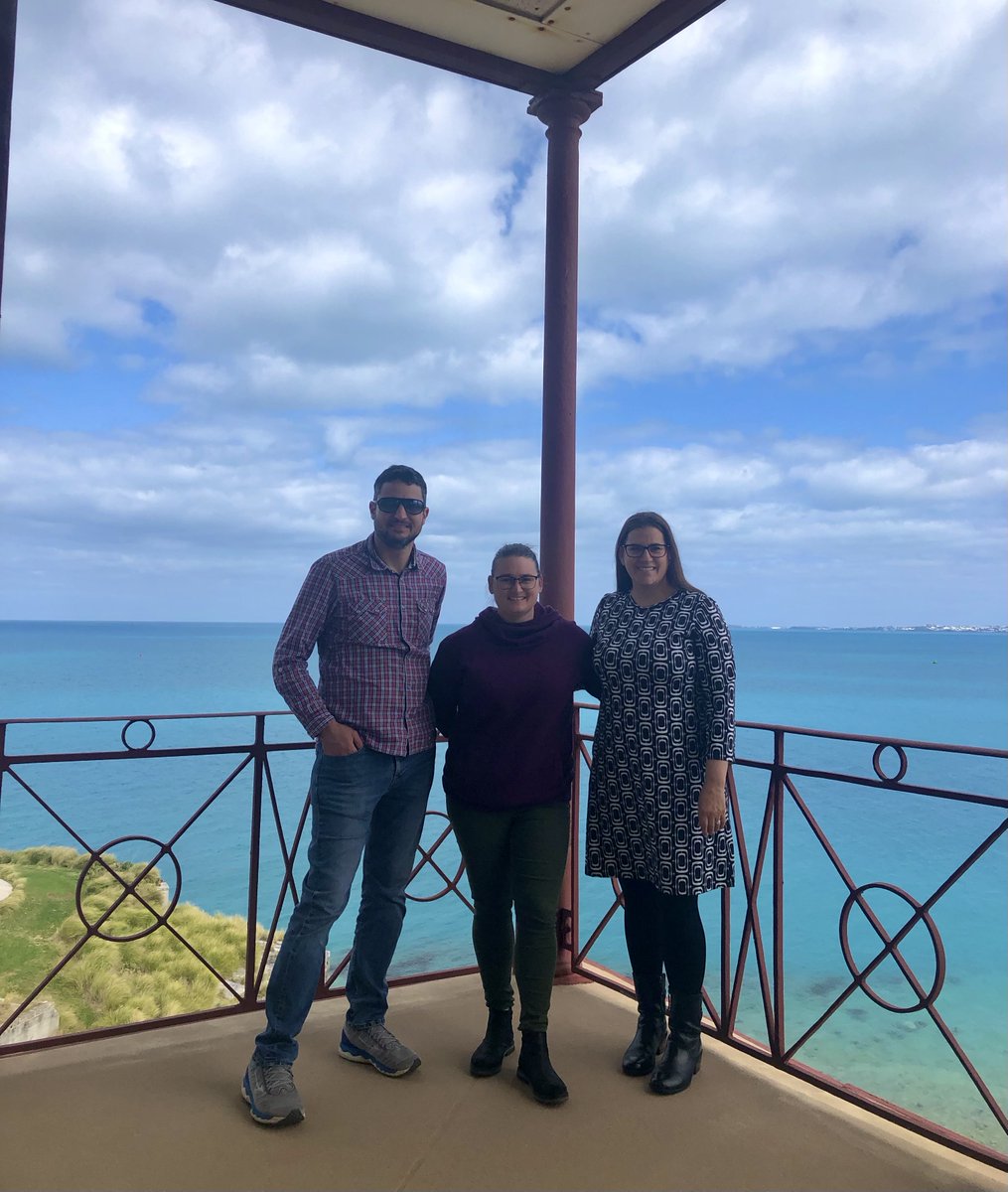 NatlMuseumBDA's tweet photo. We were delighted to give U.S. Consul General Karen Grissette and her husband Apostolos Fourlis a tour recently, led by NMB Curator Dr. Deborah Atwood (middle). Thank you for visiting NMB!
#VisitNMB
@USConsHamilton https://t.co/LFl6ZoorGJ