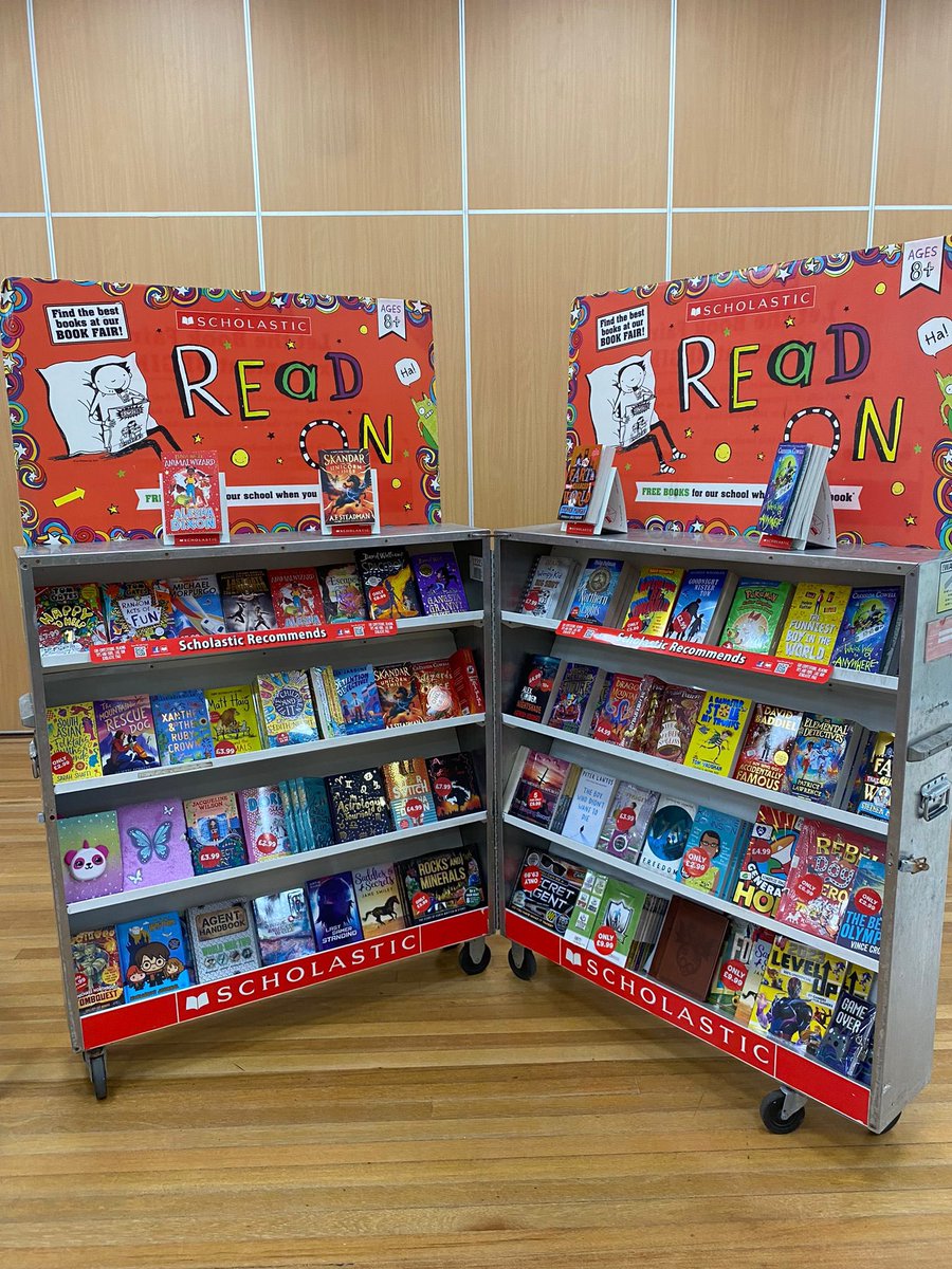 If you haven’t already, please come along to our Book Fair between 3:15-3:50pm after school tomorrow and Thursday.  There’s still plenty of wonderful books to choose from! 📚

Please note that all purchases are cash only.