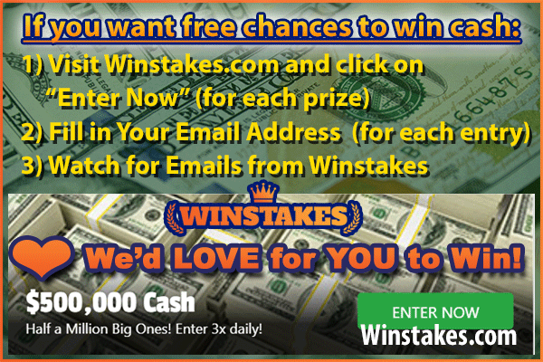 win_winstakes's tweet photo. 😊
It's free and easy to enter for your chance to be the next lucky #winner!
👇
Keep entering daily: https://t.co/ZDptBRfz4v
❤️We'd LOVE for YOU to Win!🥰 https://t.co/BwtDISxAvY