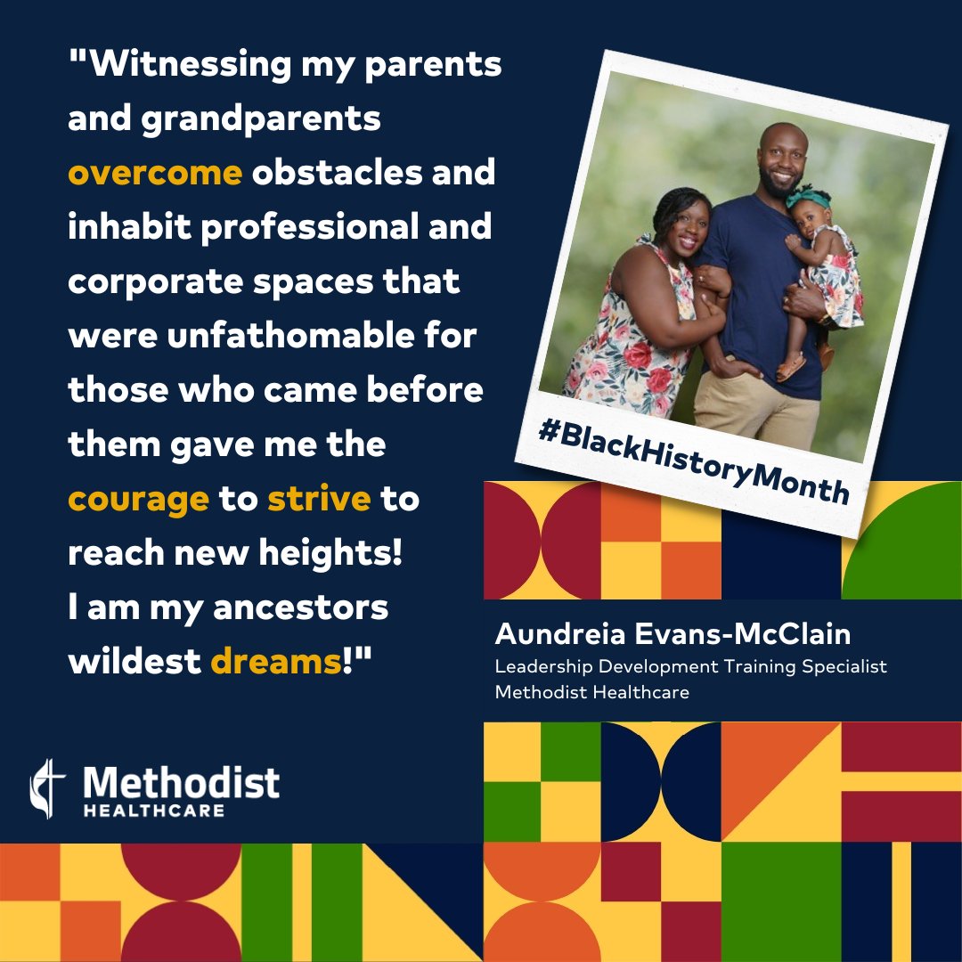 While Black History  Month comes to an end, we remain committed to fostering a culture of inclusion and belonging for our patients and colleagues each and every day.

#BlackHistoryMonth #CareLikeFamily #SAHealth #MethodistHealthcareSA