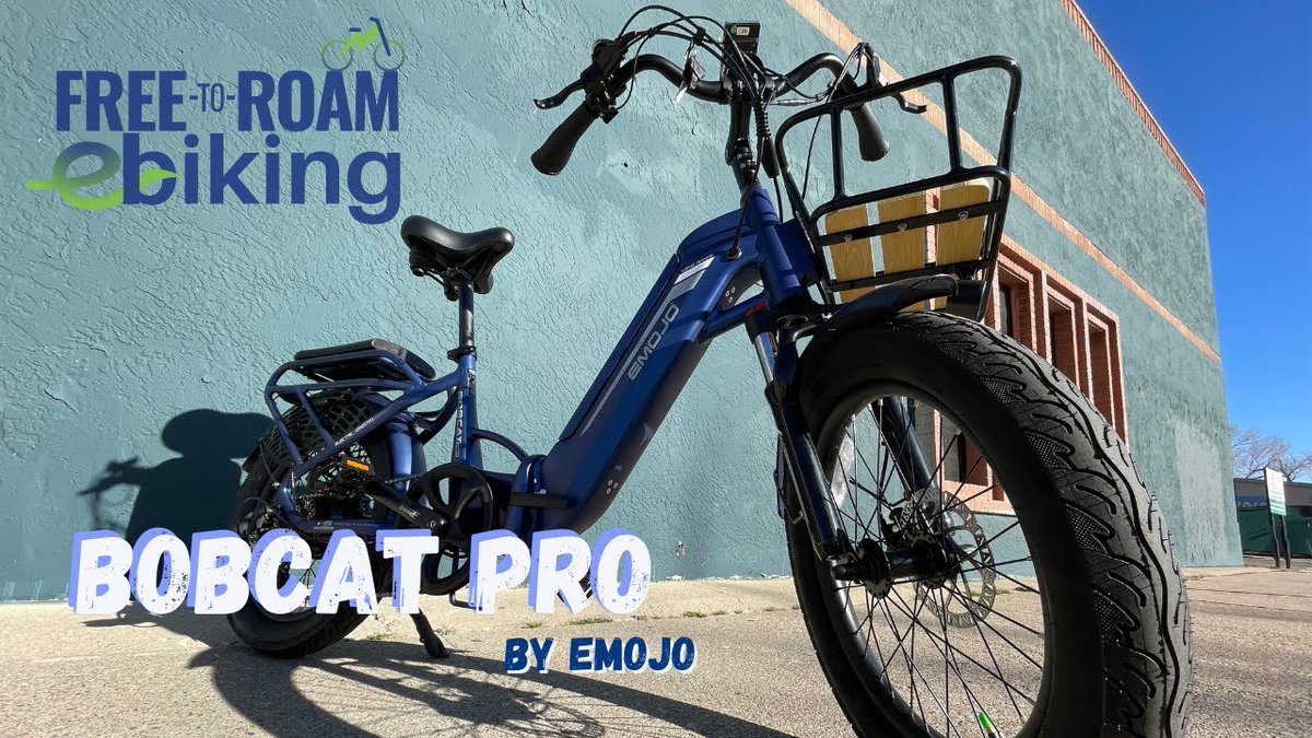 This weeks featured bike is the Bobcat Pro By Emojo. Come on down to Free to Roam in Nob Hill, ABQ and schedule a test ride today!

youtu.be/iBZAPJjFF4E 

#ebikes #electricbike #foldingebike #emojo #bobcatPro