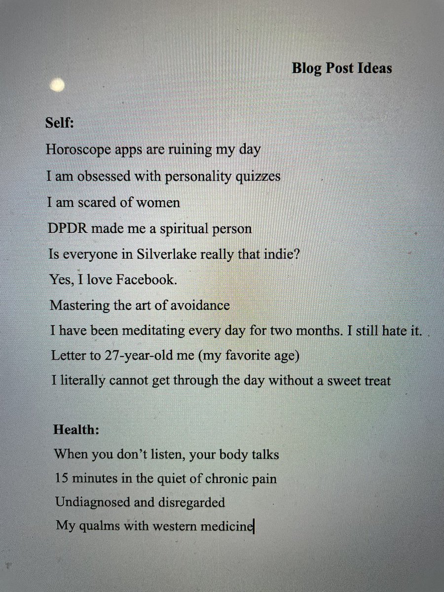 5 minutes of brainstorming blog post ideas and my head is exploding🙃 please help me pick #305tweets