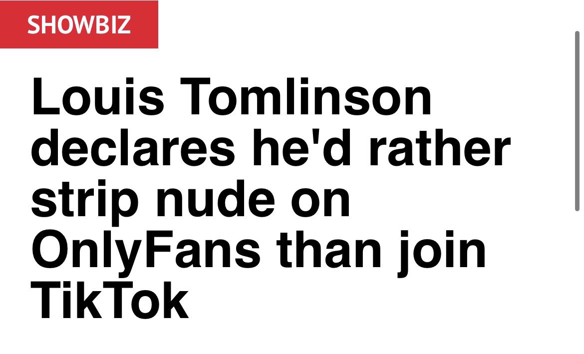 pretenderlouis's tweet photo. this was the funniest headline ever especially since it was actually true like he actually said that https://t.co/BOYfwKx8oz