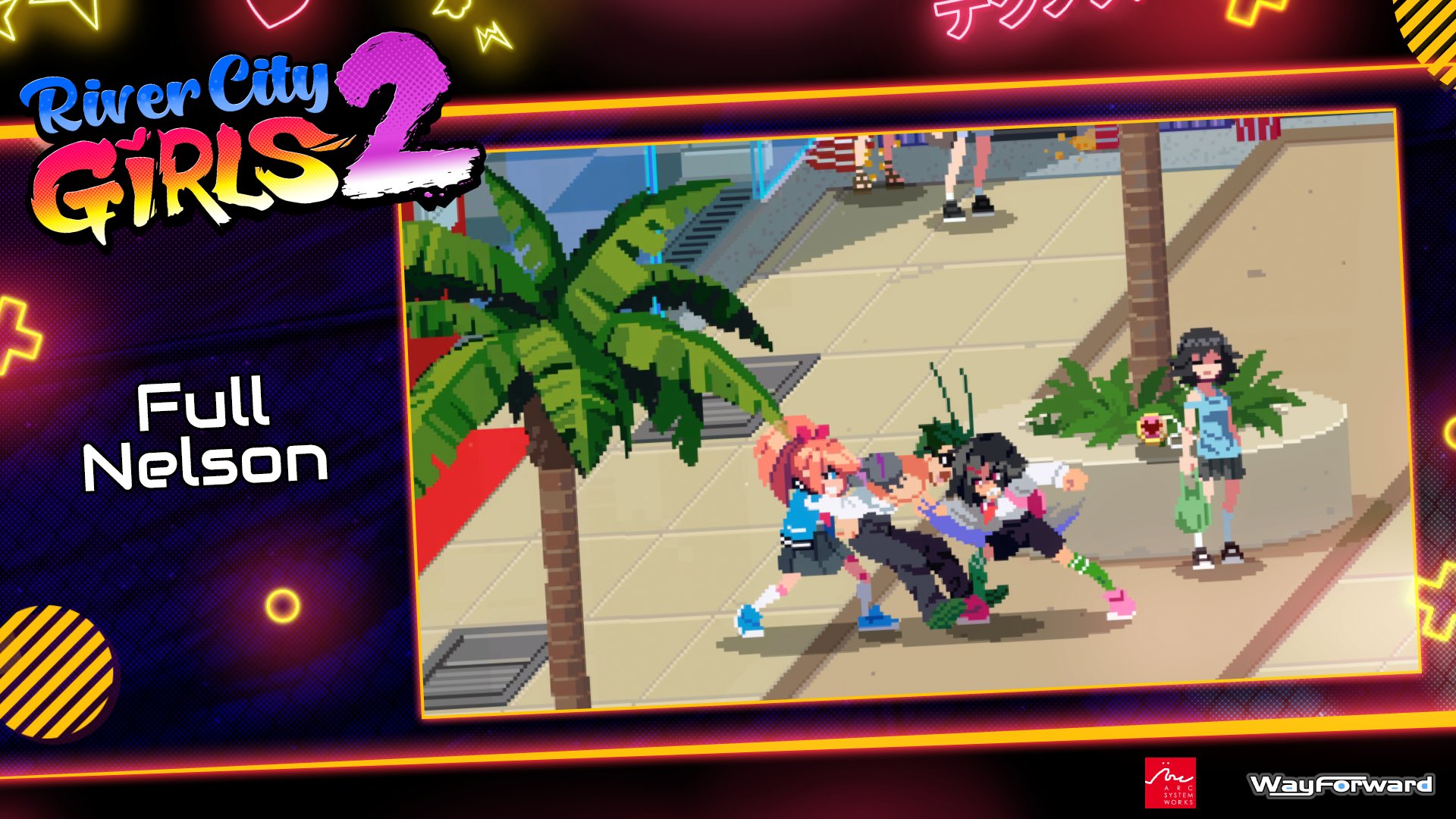 WayForward on X: A new ability in River City Girls 2, available