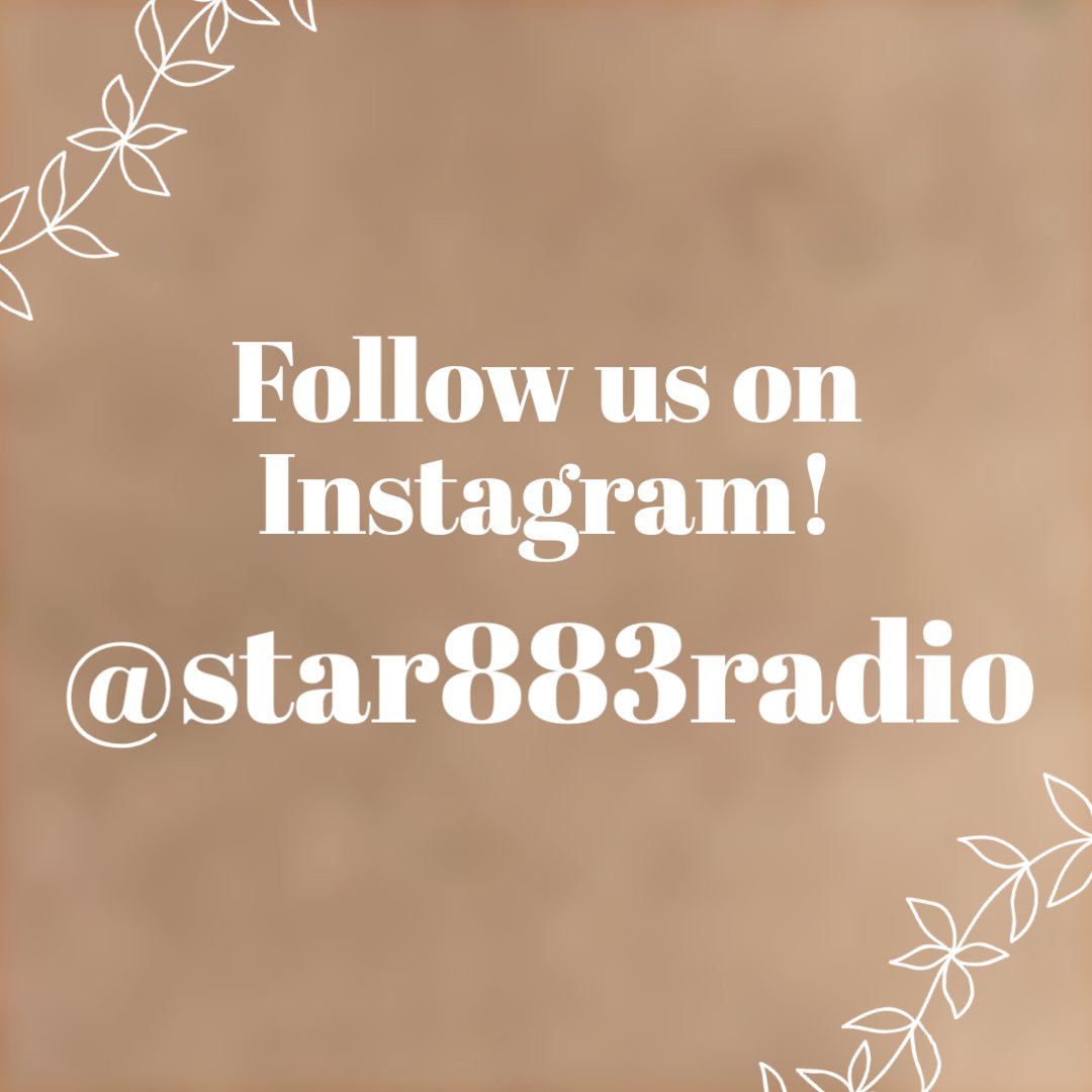 star883radio's tweet photo. Did you know that STAR has an Instagram page that allows us an outlet to continue spreading God's love here, near and far. One simple way you can help support the station is by giving our Instagram account a follow! https://t.co/tDvQD5oD5K