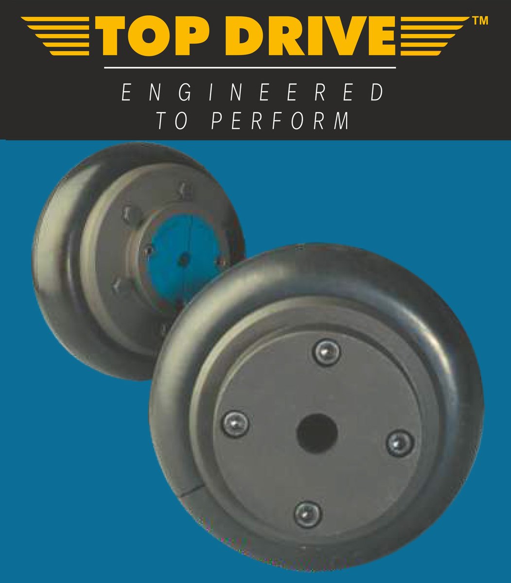 TOP DRIVE® TIRE COUPLING FLEXIBLE RUBBER ELEMENTS
Compensation of very large shaft misalignments
Independent of direction of rotation (suitable for reversing operation)
Go to jkfamericas.com/couplings/ for more information.
#industrialdesign #industrial