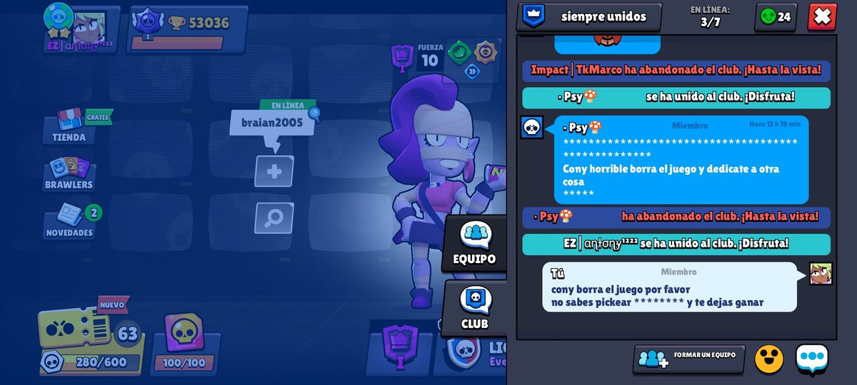 Que tan malo tienes que ser para que solo entren a tu club a putearte