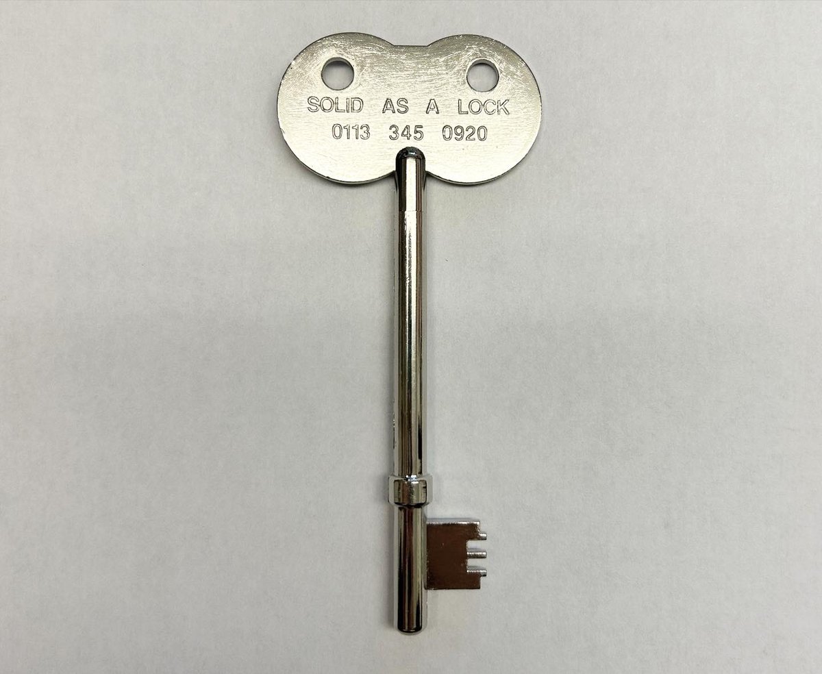 SolidAsALockHW's tweet photo. Radar Disabled Toilet Key 🔑 
We sell different variations of this key in store and online. 
For more information visit our website or come in store 🛍️ 🛒 
#disabledtoiletkey #disabledtoilet #products #solidasalock #instore #online #solidasalockhardware #solidsisters #buyyoursnow https://t.co/MhSFF2s2uc