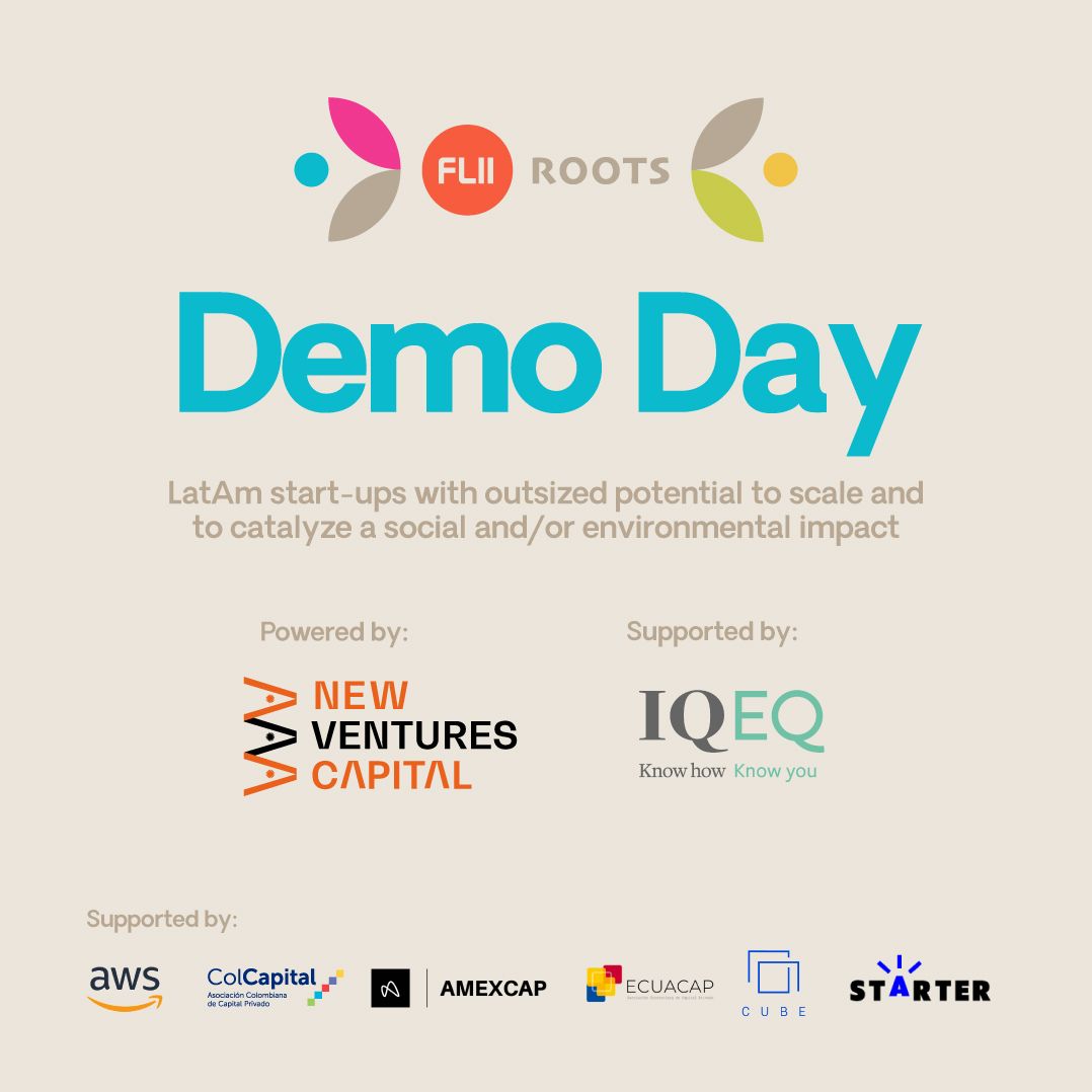 FLII_latam's tweet photo. #FLIIRoots Nos vemos el 02 de marzo en el Demo Day, podrás encontrarnos en el "Roots Hall" a las 4:00pm. ¡No te lo pierdas!
#FLII2023 #ImpactInvesting https://t.co/C7MDHLkkF9