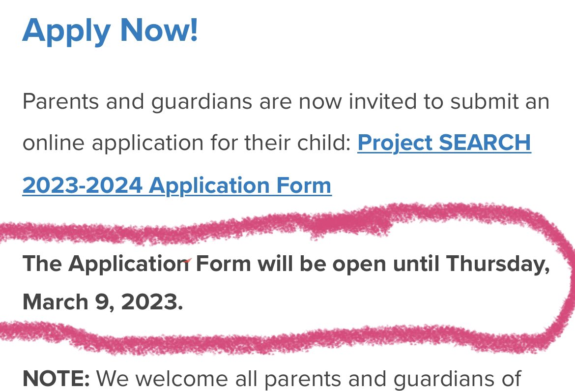 ❓❓❓Question for parents of students in high school with special needs, do you know about this amazing program? See below for more information. <a href="/HCDSBPathways/">HCDSB Pathways</a>