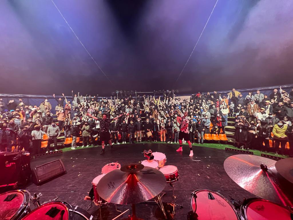 7 days, 3 shows, 2000 people. What a journey !!! ❤️ thank you for your amazing welcome Taiwan, we’ll be back !!!! 🔥🙌🤗
