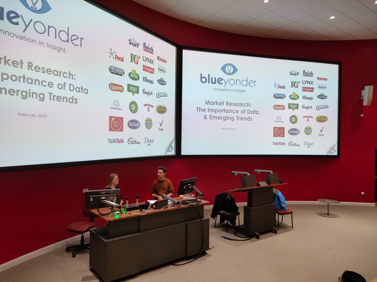 beesnehasish's tweet photo. Fabulous experience for our #marketing students @UniOfYork to hear about the latest #DataAnalytics #trends in #marketresearch from Hannah Kirk and Tom Wing @Blue_Yonder https://t.co/TeUqtrS1zQ